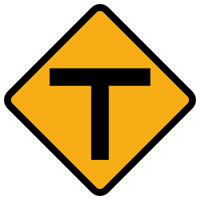 T-Junction Sign