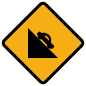 Steep Decline Sign